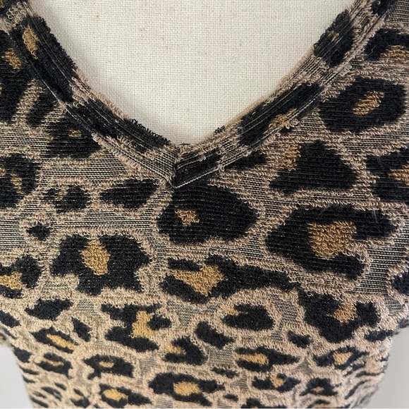Z Supply Leopard Print Mini Dress Small - Picture 4 of 9